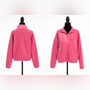 Thread & Supply Women's Pink Fleece Hoodie Size Medium